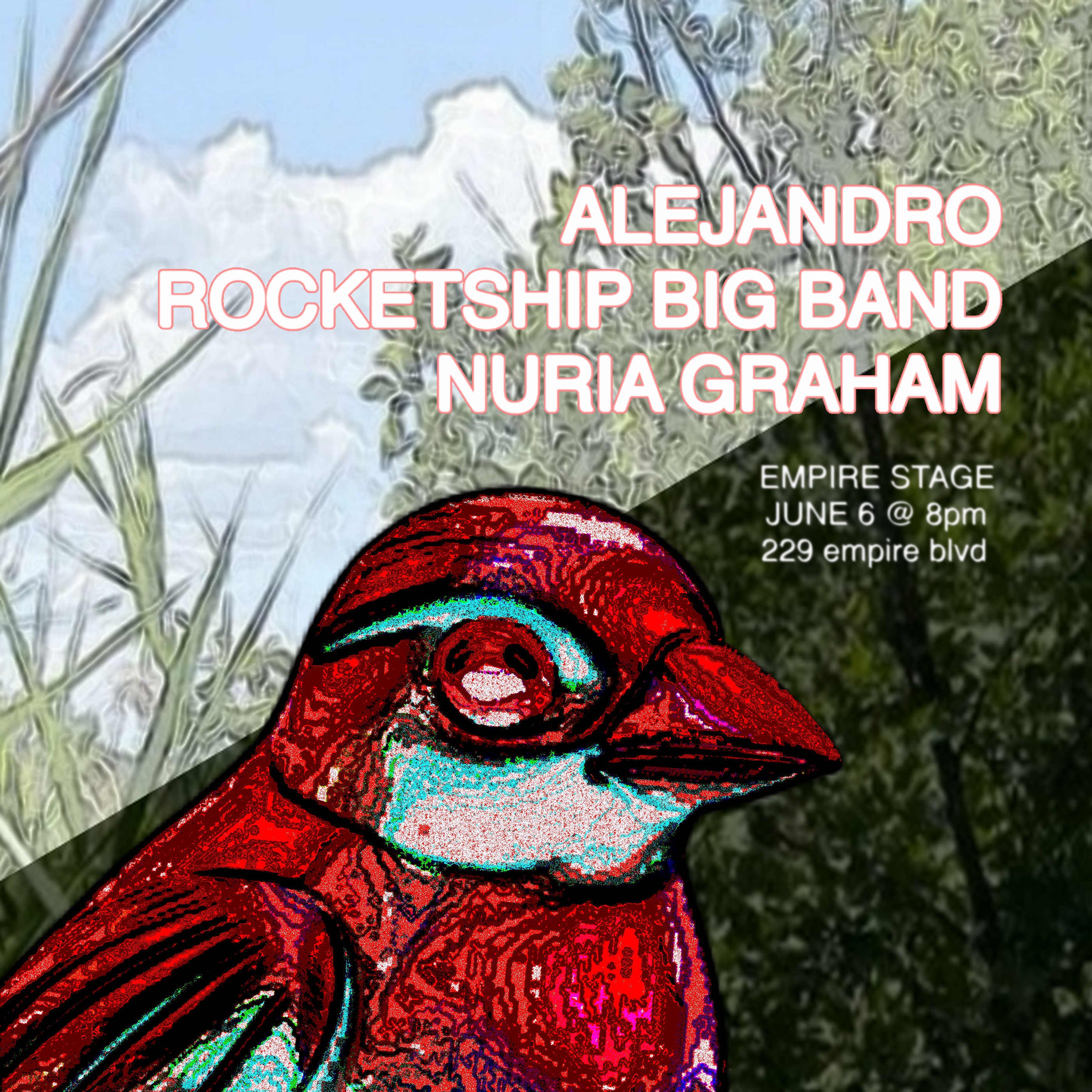 Alejandro / Rocketship Big Band / Nuria Graham at Empire Stage