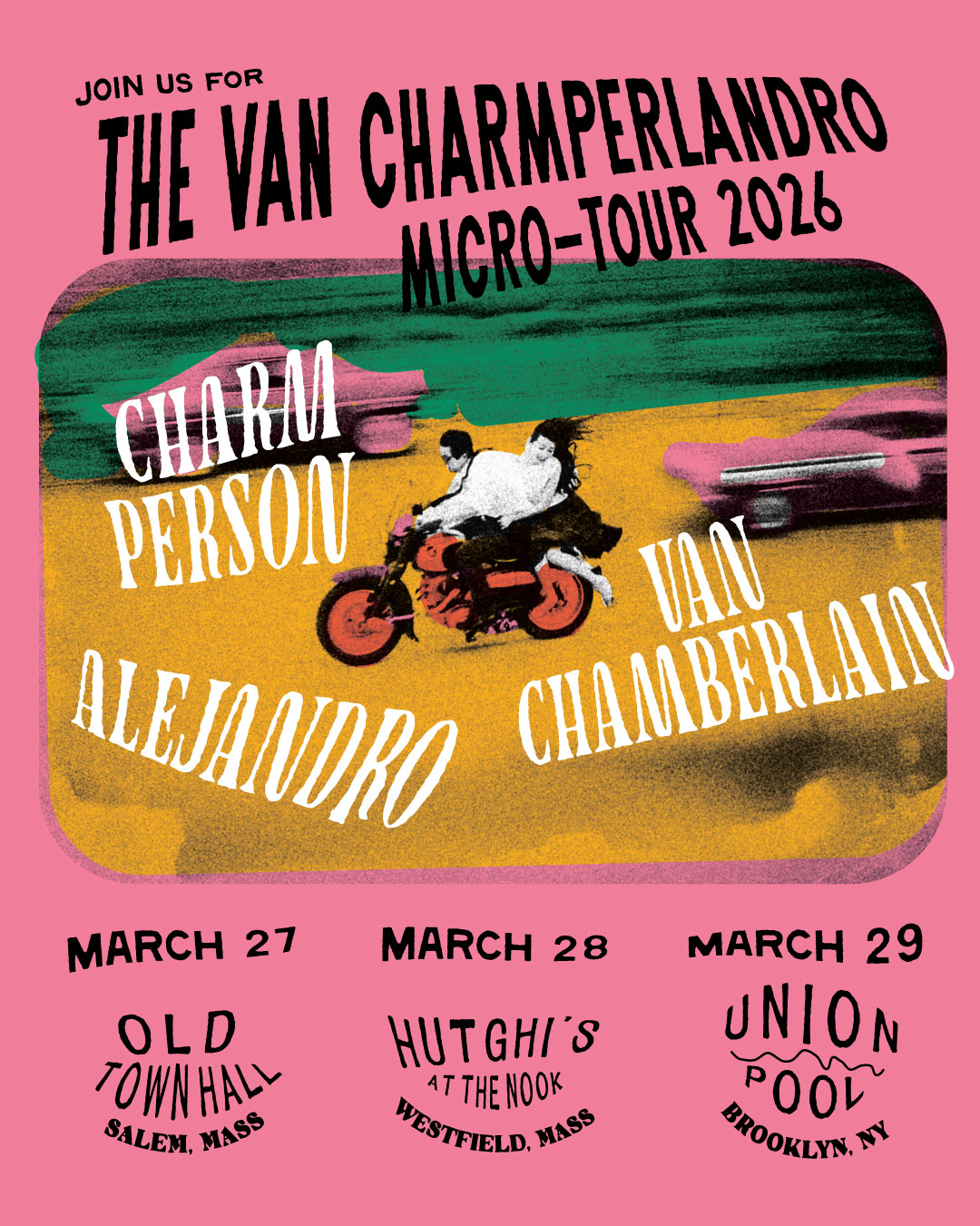 The Van Charmperlandro Micro-Tour 2026